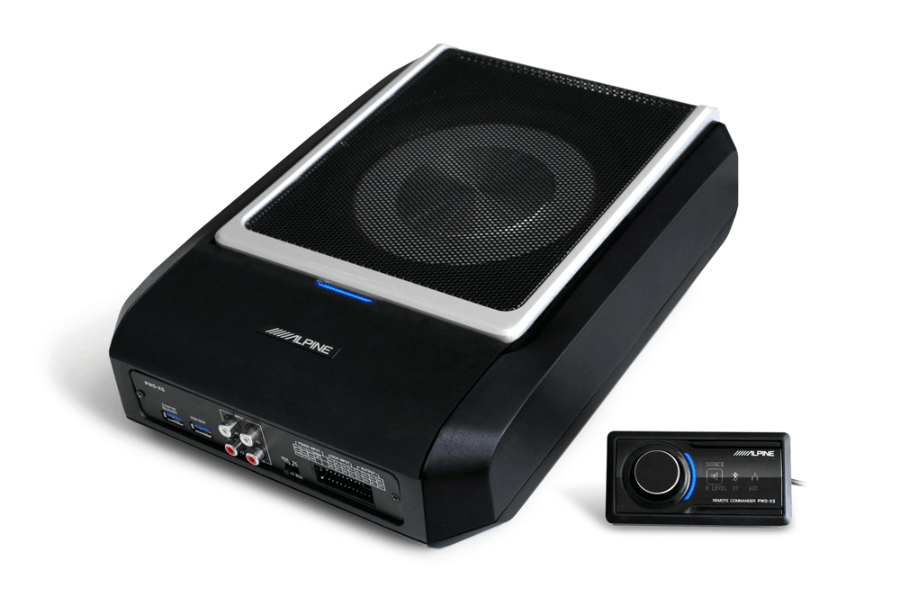 Alpine PWD-X5 All-in-One DSP Amplifier & Underseat Active Subwoofer Sound Upgrade