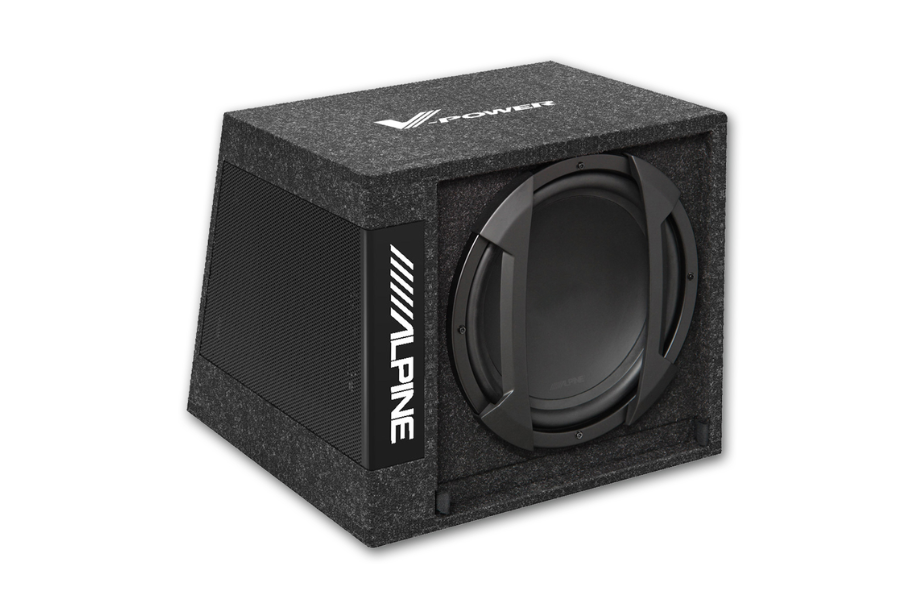 Alpine SWD-355 12” SWE-1244E Active Subwoofer with MRV-M250 Amplifier