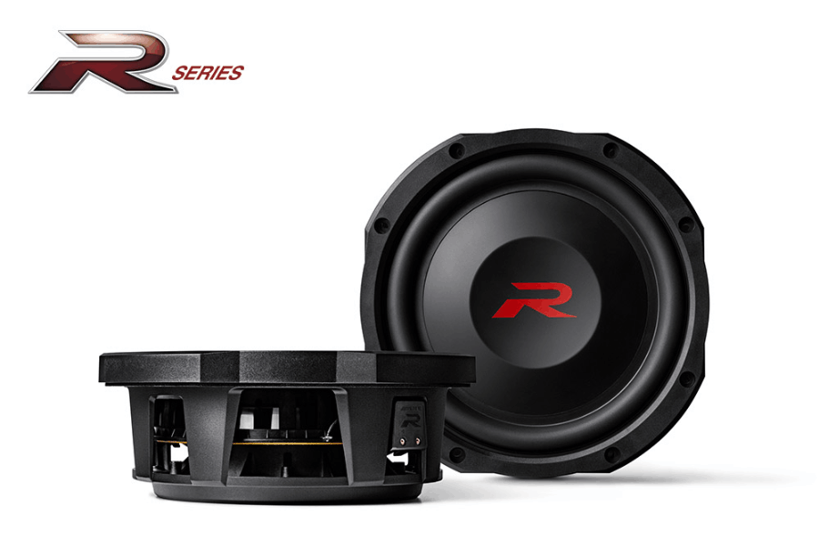 Alpine RS-W10D4 R-Series Shallow 10" Dual 4 Ohm Shallow Car Subwoofer