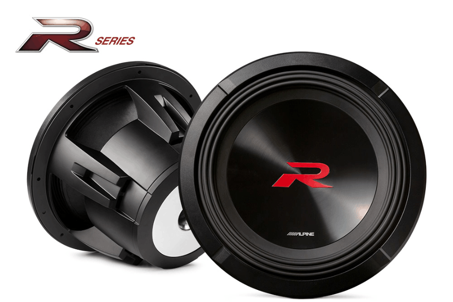 Alpine R2-W12D4 R Series 12" (30cm) 2250 Watt Subwoofer with dual 4-Ohm voice coils 