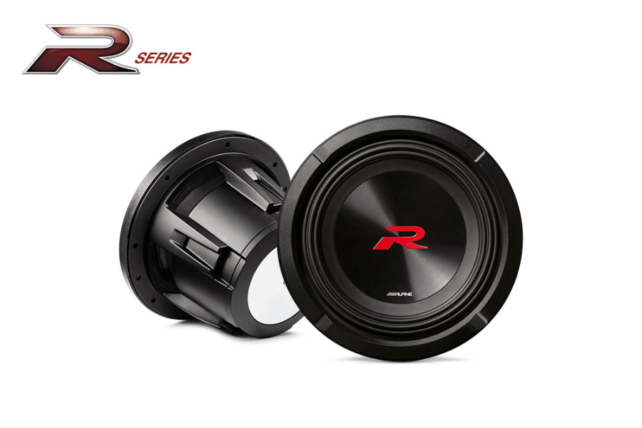 Alpine R2-W8D2 R Series 8" (20cm) 1000 Watt Subwoofer with dual 2-Ohm voice coils 