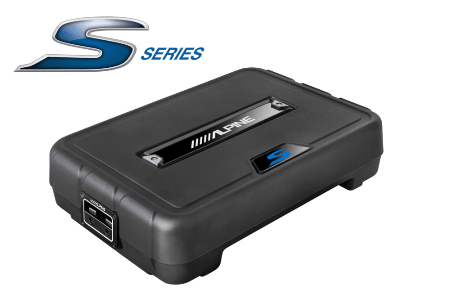 Alpine SS-SB10 10" (25cm) S-Series Shallow Preloaded Subwoofer and Enclosure