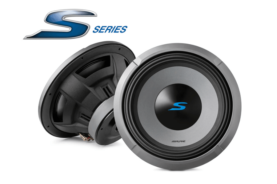 Alpine S2-W12D2 S Series 12" (30cm) 1800 Watt Subwoofer with dual 2-Ohm voice coils 