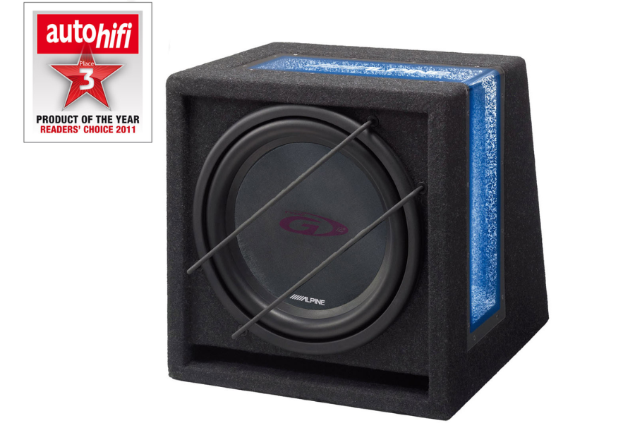 Alpine SBG-844BR 8"/ 25cm Type-G Bass Reflex Subwoofer Box – 400W