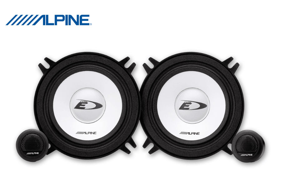 Alpine SXE-1350S 13cm 5.25" 2-Way Component Car Speakers | 40W RMS 