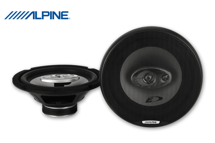 Alpine SXE-2035S 20cm 8" 3-Way Coaxial Car Speakers | 45W RMS