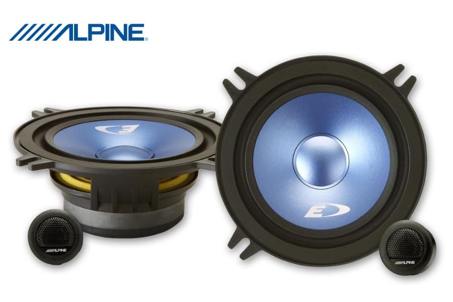 Alpine SXE-13CS 13cm 5.25" 2-Way Component Car Speakers | 40W RMS 