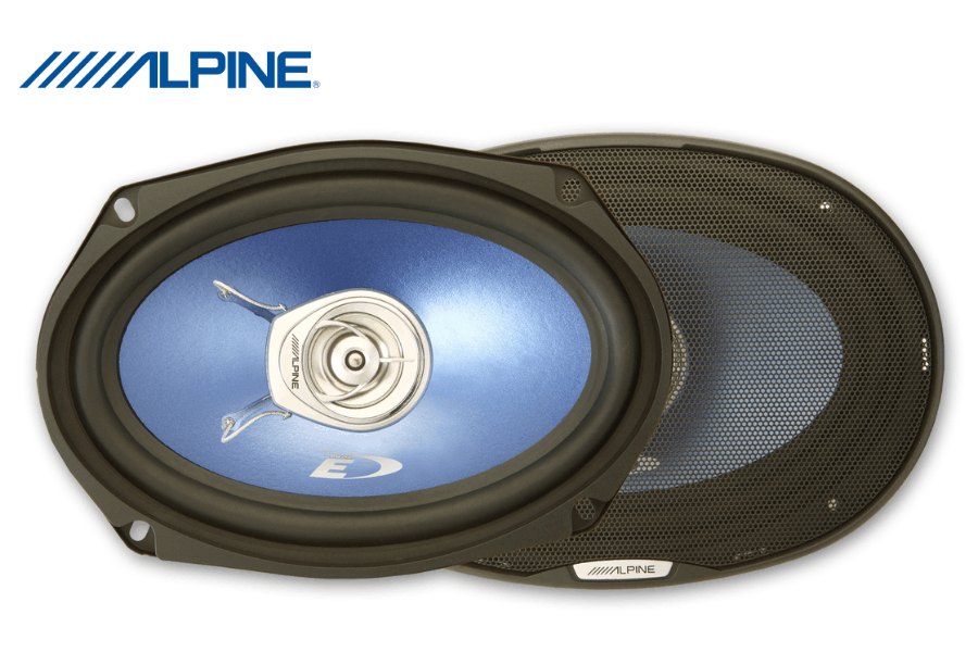 Alpine SXE-69C2 6×9" 2-Way Coaxial Car Speakers | 45W RMS