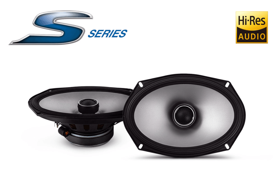 Alpine S2-S69 S-Series 6x9" 2-Way Coaxial Car Speakers | 260W
