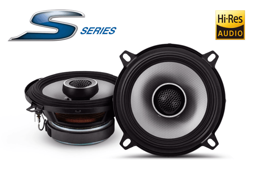 Alpine S2-S50 S-Series 5" (13cm) 2-Way Coaxial Car Speakers | 170W