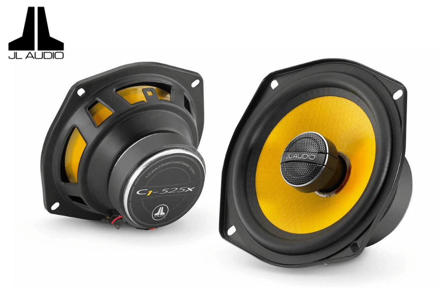 JL Audio C1-525x 5.25" (130mm) Coaxial Car Speakers | 2-Way | 50 Watt RMS