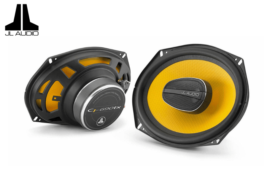 JL Audio C1-690tx 6"×9" Coaxial Car Speakers | 3-Way | 60 Watt RMS