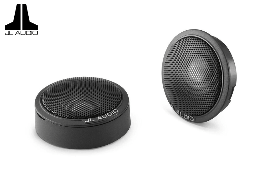 JL Audio C1-100ct 1" (25mm) Component Tweeters – Aluminium Dome Tweeter Pair