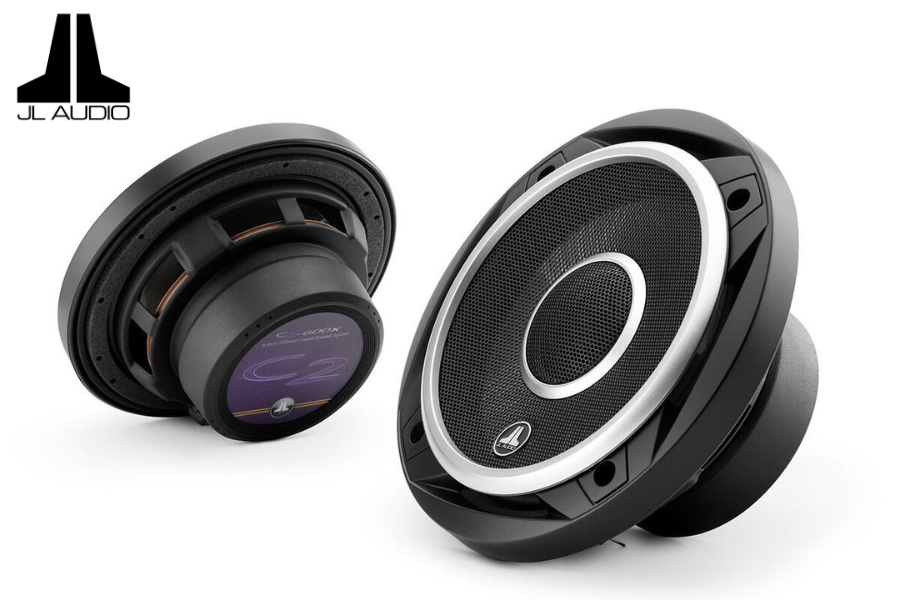 JL Audio C2-600x 6-Inch (150mm) Coaxial Car Speakers | 2-Way | 60 Watts RMS