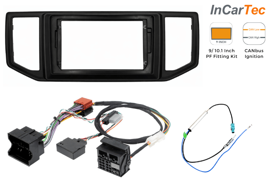 VW Crafter (2017-2023) Pioneer 9" Perfect Fit Kit (Composition Audio/ Without SWC)
