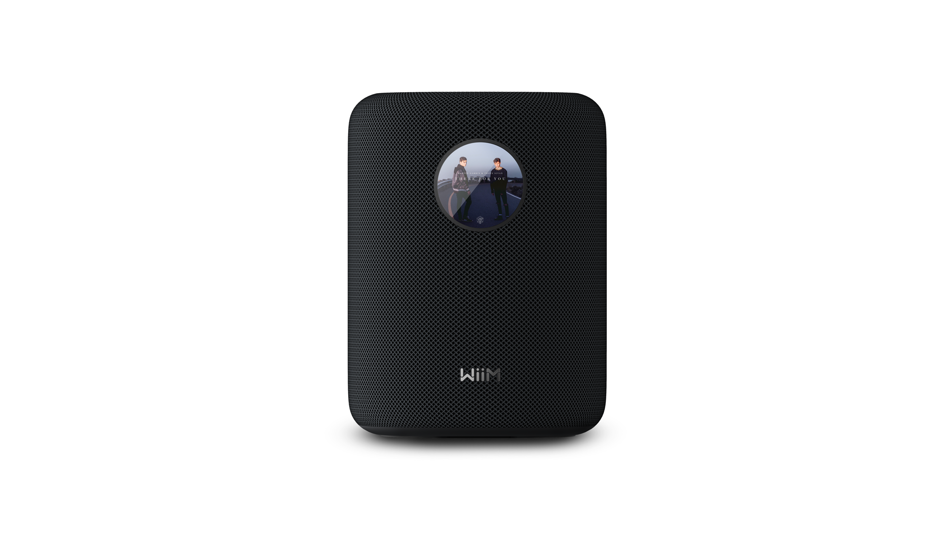 WiiM Home Smart Speaker with Hi-Res Audio, RoomFit™ & Multi-Room Streaming - Black