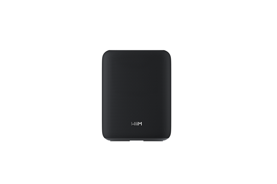 WiiM Home Sound Lite Smart Speaker with Hi-Res Audio, RoomFit™ & Multi-Room Playback - Black