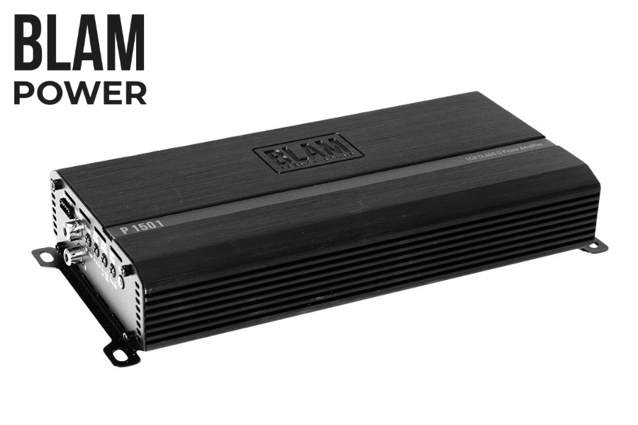 BLAM Power P1501 Monoblock Class D Subwoofer Amplifier | 1500W RMS