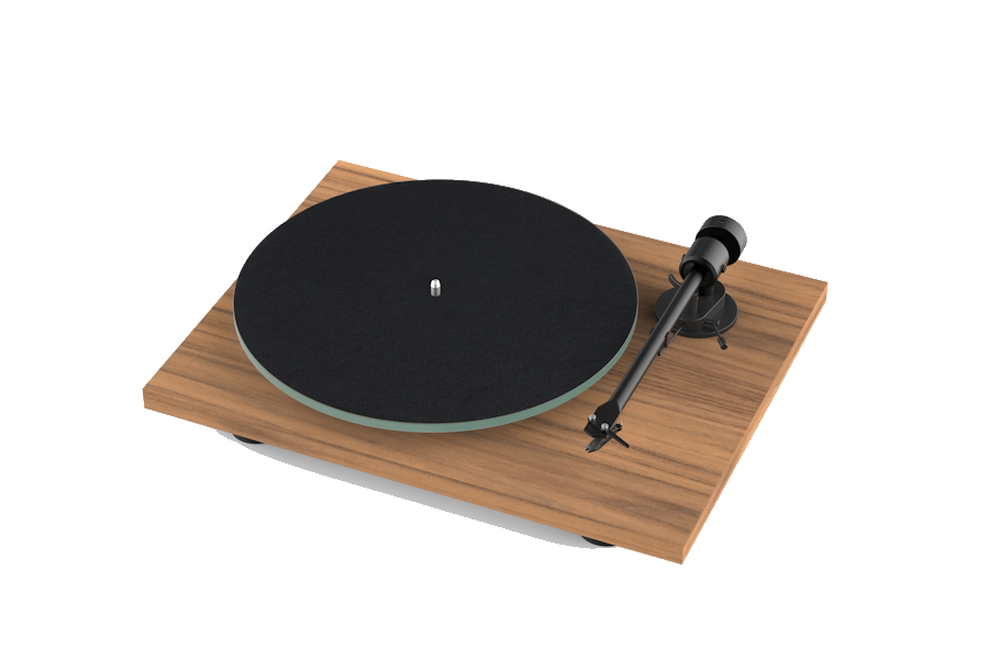 Pro-Ject T-Line T1 EVO Phono Turntable with Ortofon OM 10 Cartridge & Glass Platter