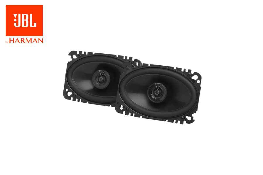JBL Club 644F - 4x6 Inch (100x150mm) 2-Way Coaxial Car Speakers | 40W RMS