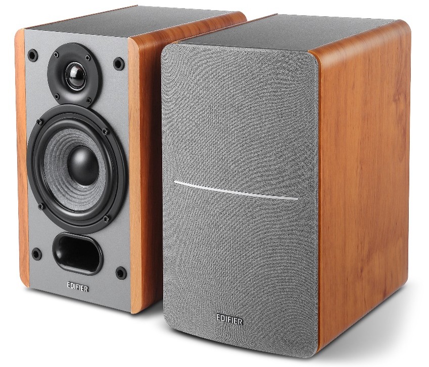 Edifier P12 Passive 2.0 Bookshelf Speaker Set - Brown