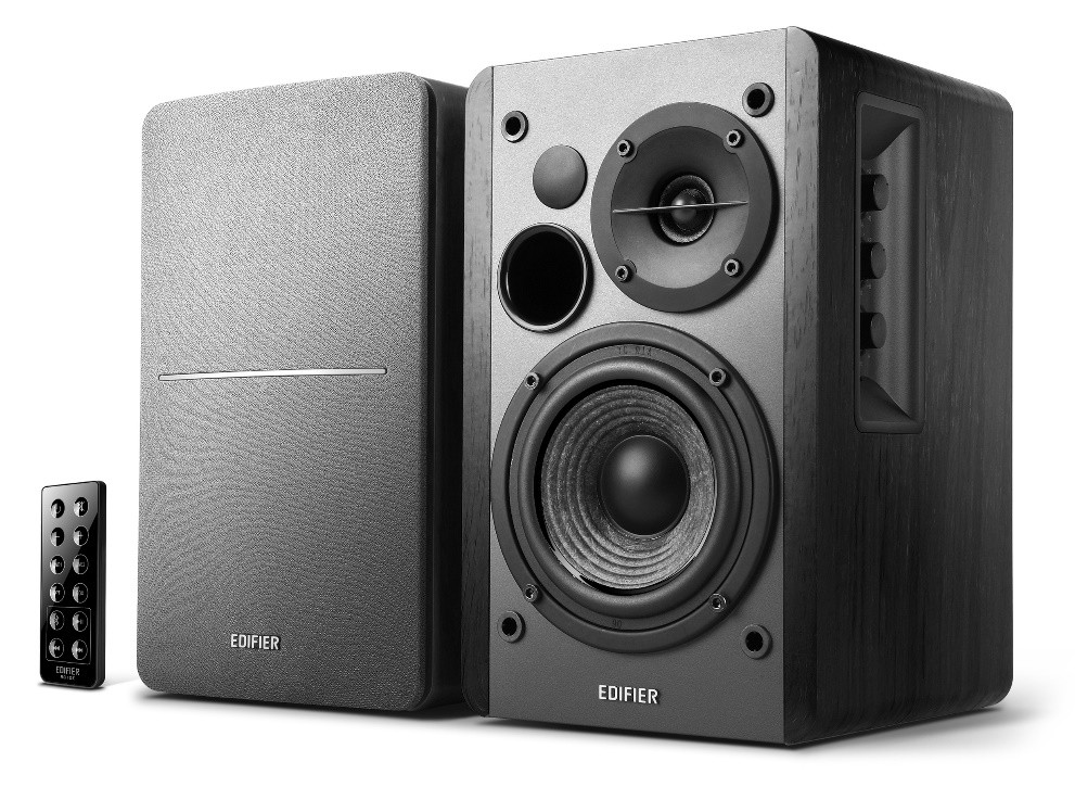 Edifier R1280DB Active 2.0 Bluetooth Bookshelf Speaker Set - Black