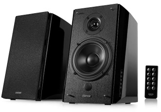 Edifier R2000DB Active 2.0 Bluetooth Bookshelf Speaker Set - Gloss Black