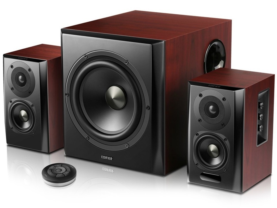 Edifier S350DB 2.1 Active Bluetooth Multimedia Speaker System - Brown