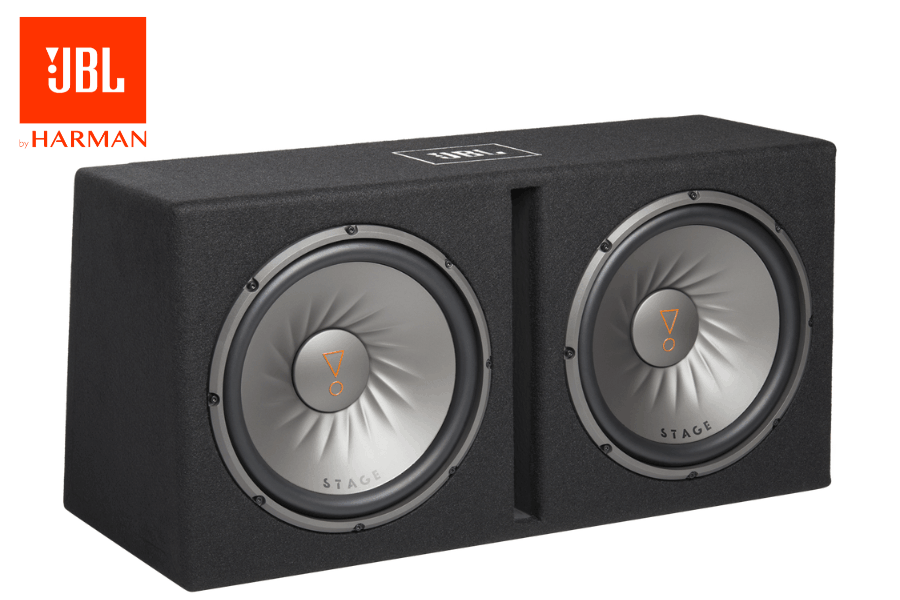 JBL STAGE 1200D Dual 12" (300mm) Twin Ported Subwoofer Enclosure | 1200W