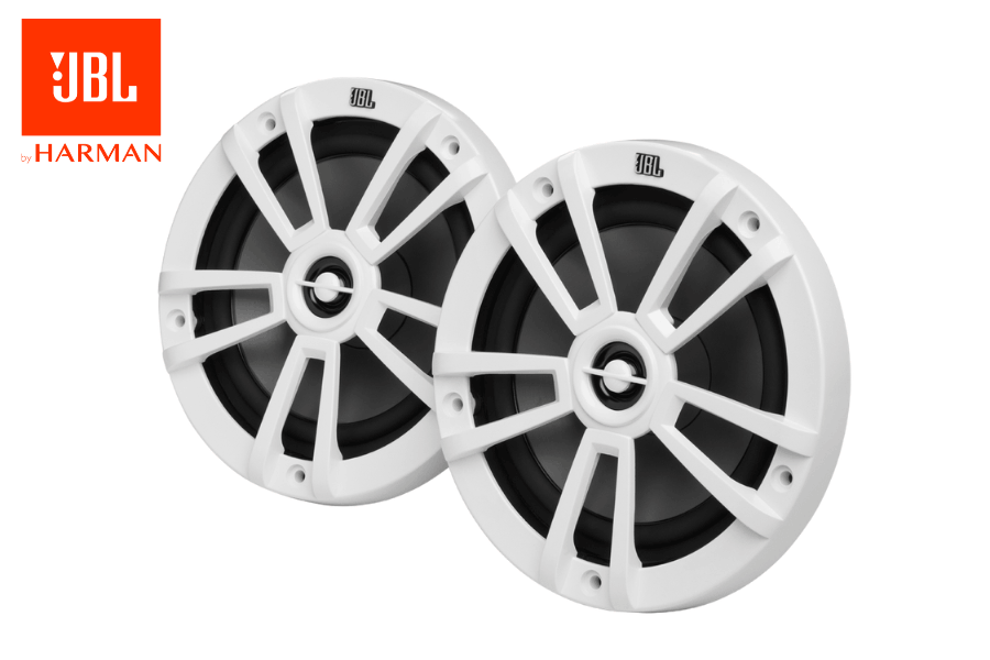JBL Marine Stage 6 6.5" (16.5cm) 2-Way Marine Speakers | White
