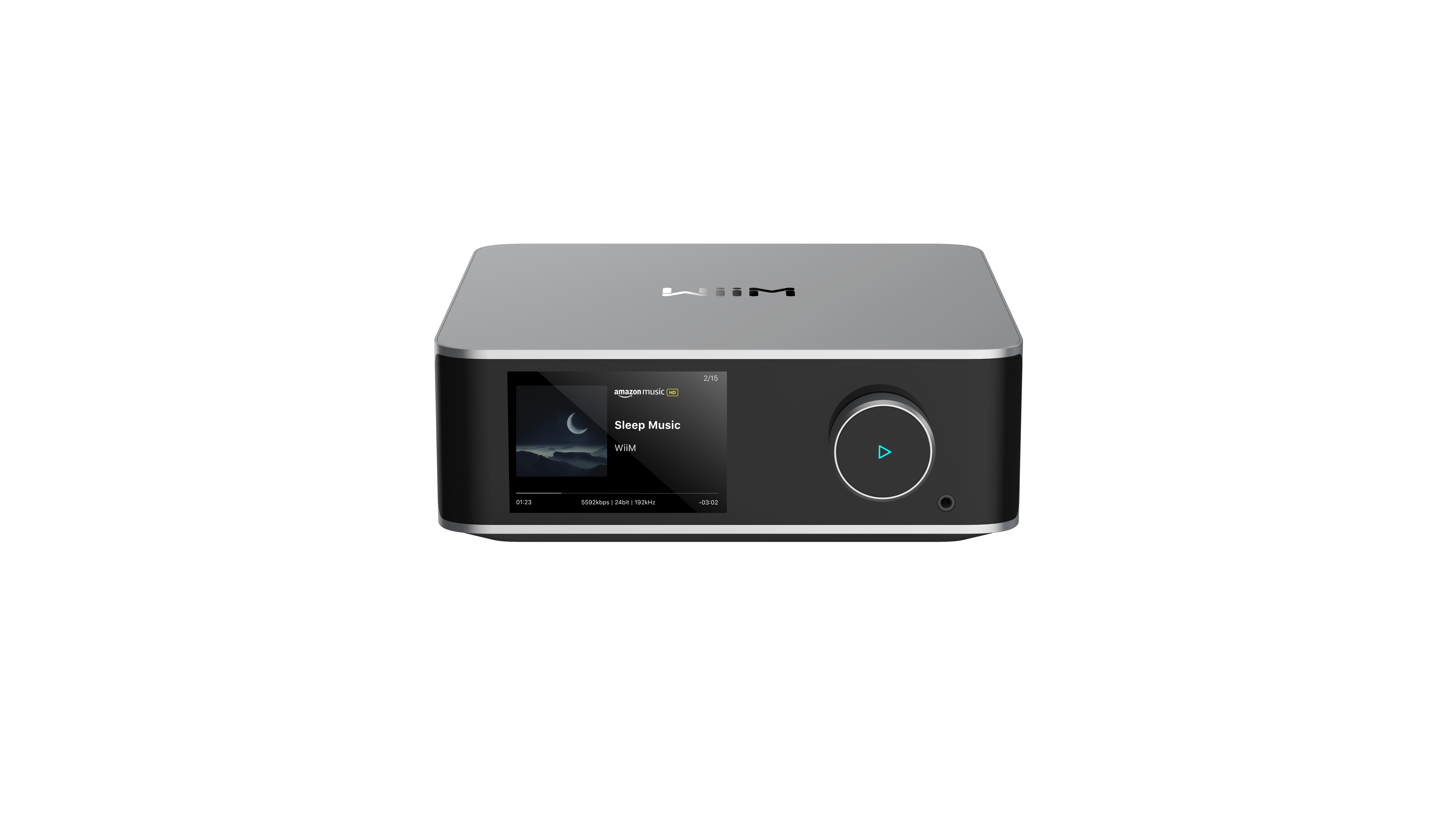 WiiM Amp Ultra Streaming Amplifier - Silver