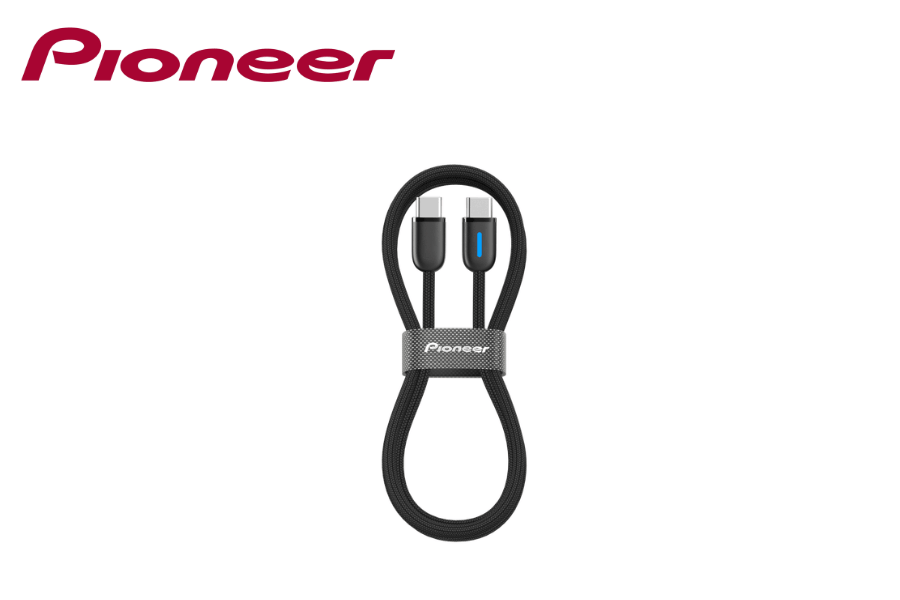 Pioneer CD-U5410CC USB Type-C to USB Type-C Nylon Braided Charging Cable (1 Metre)