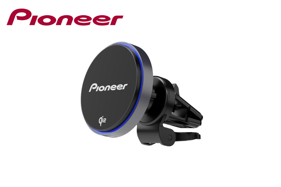 Pioneer SDA-SC400 Qi2 Magnetic MagSafe Car Charger and Smartphone Holder for Air Vent