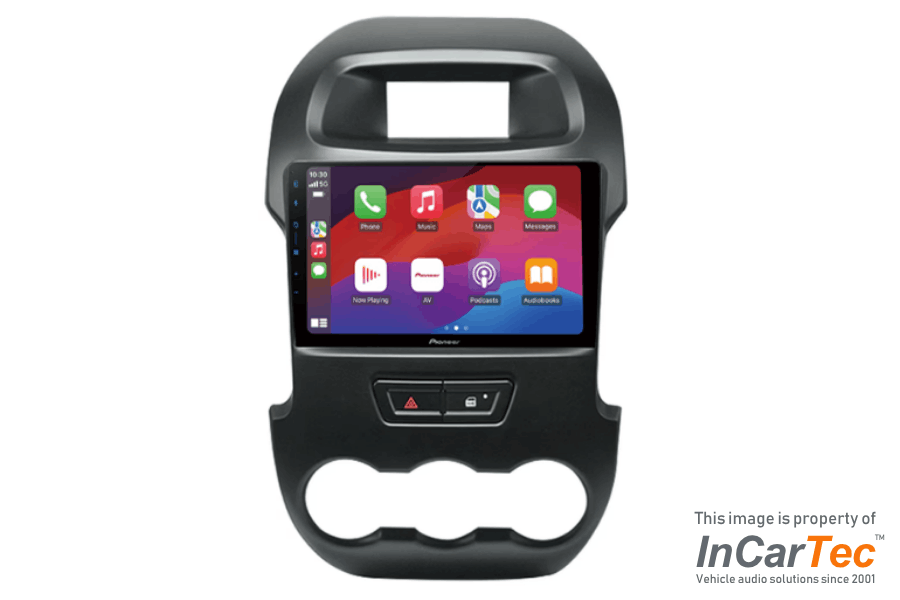 Ford Ranger (2012-2016) Pioneer PF97 9” Perfect Fit Stereo Kit with Steering Control Retention