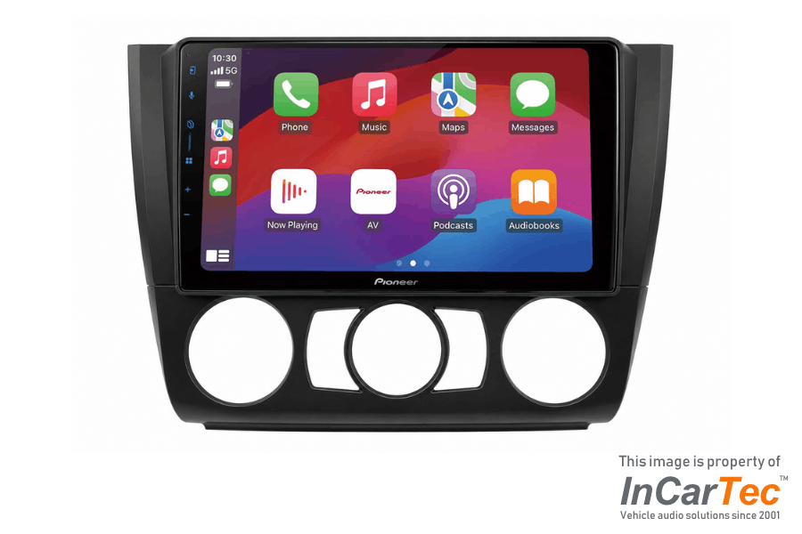 BMW 1-series (E81/E82/E87) Pioneer PF97 9” Stereo Package with Steering controls (MANUAL AIR CON)