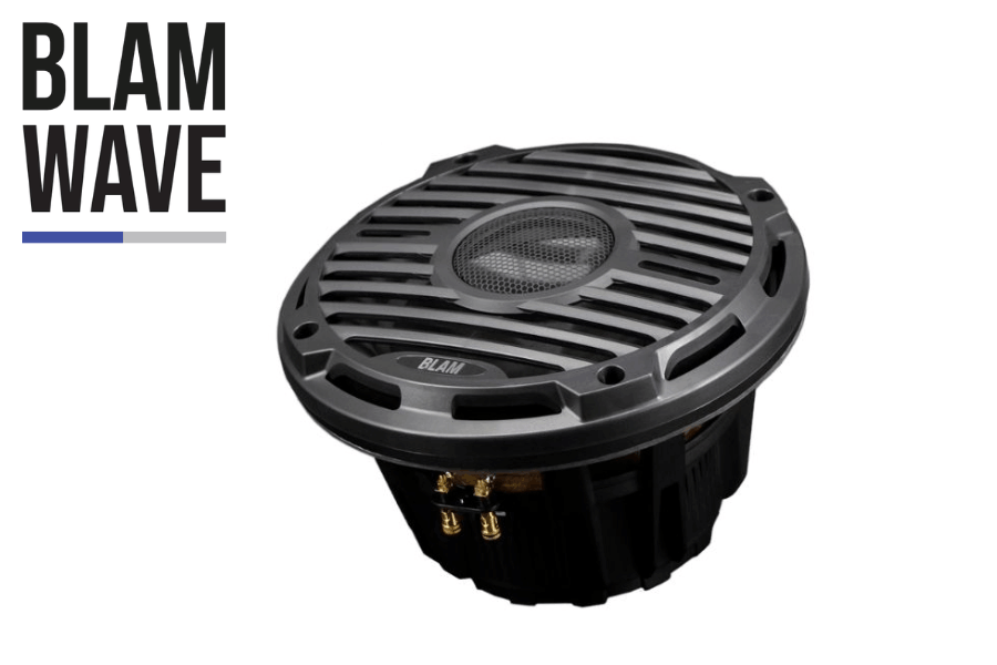 BLAM Wave 10 Inch (250mm) 400W Marine and Motorsport Subwoofer | Black