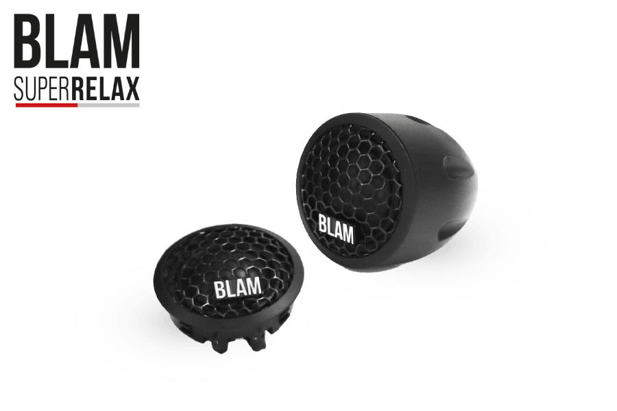 BLAM Super Relax T1020 20mm Soft Dome Tweeter Pair