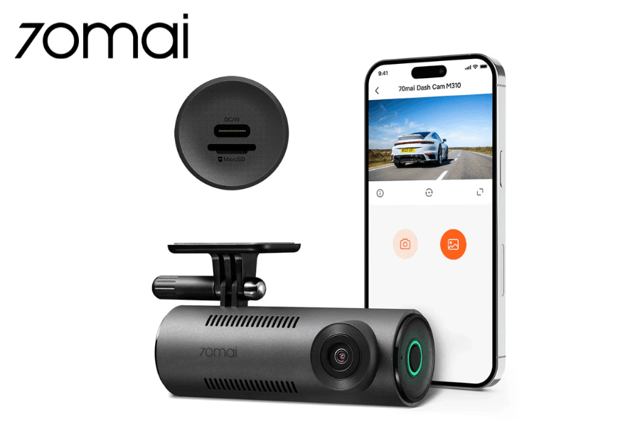 70mai M310 2K QHD Dash Cam with 130° Wide View and USB-C