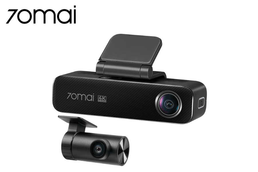 70mai M800 4K Front & Rear Dash Cam Set with Built-In eMMC