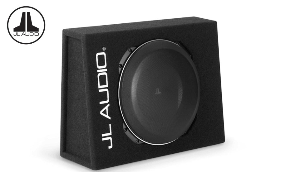 JL Audio CS113TG-TW5v2 13" TW5v2 Sealed Truck Enclosed Subwoofer with Steel Mesh Grille – 600W RMS