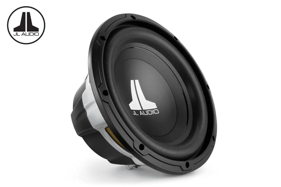JL Audio 10W0v3-4 10" W0v3 4 Ohm Car Subwoofer Driver – 300W RMS