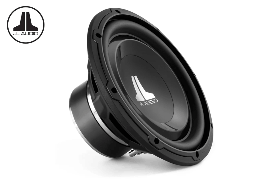 JL Audio 10W1v3-4 10" (250mm) Shallow-Mount Subwoofer | 4 Ohm  