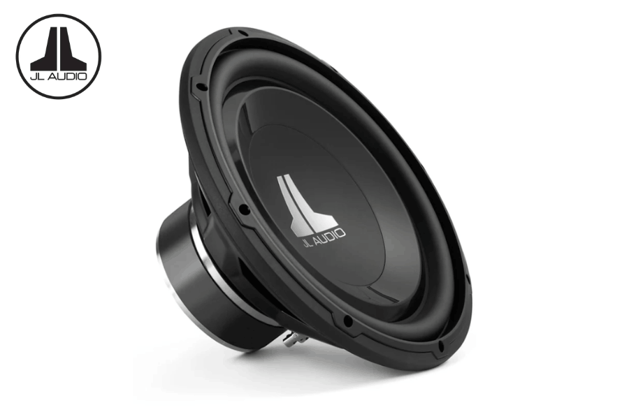 JL Audio 12W1v3-4 12" (300mm) Shallow-Mount Subwoofer | 4 Ohm  