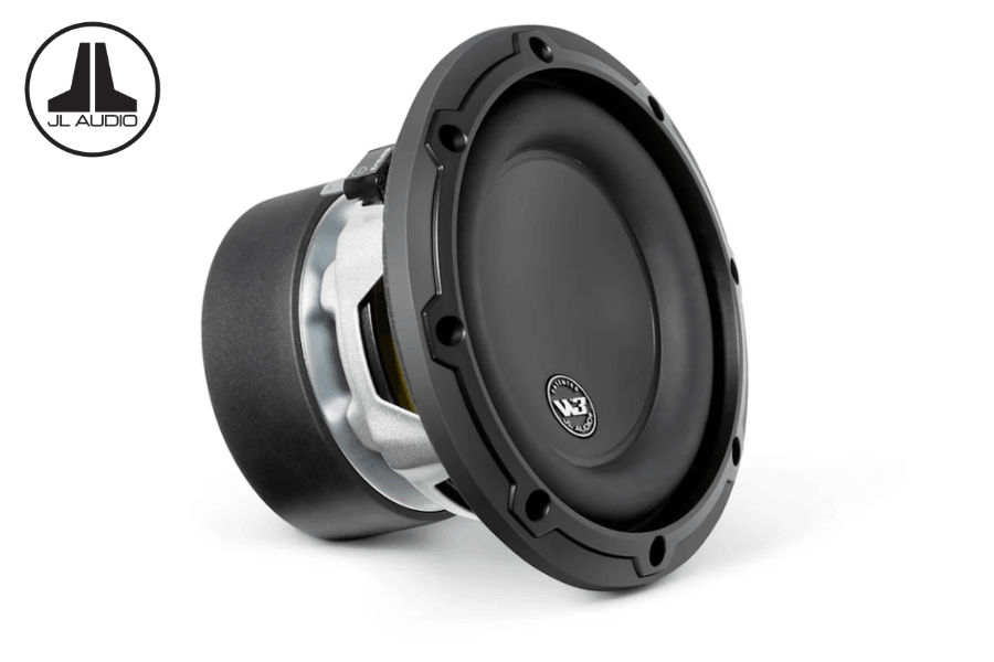 JL Audio 6W3v3-4 6.5" (165mm) Car Subwoofer Driver | 150W RMS | 4 Ohm