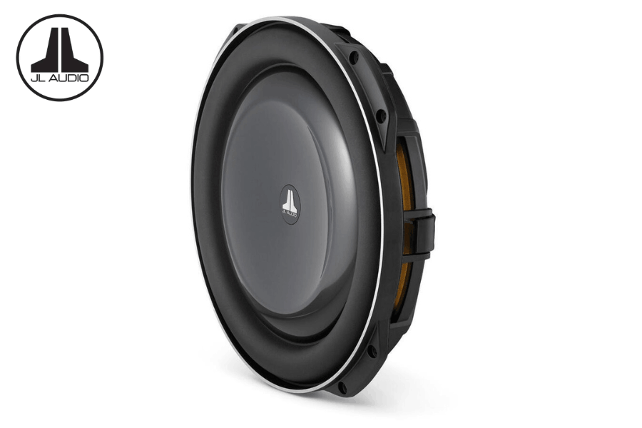 JL Audio 13TW5v2-4 13.5" (345mm) 4Ohm Thin-Line Shallow-Mount Car Subwoofer Driver – 600W RMS