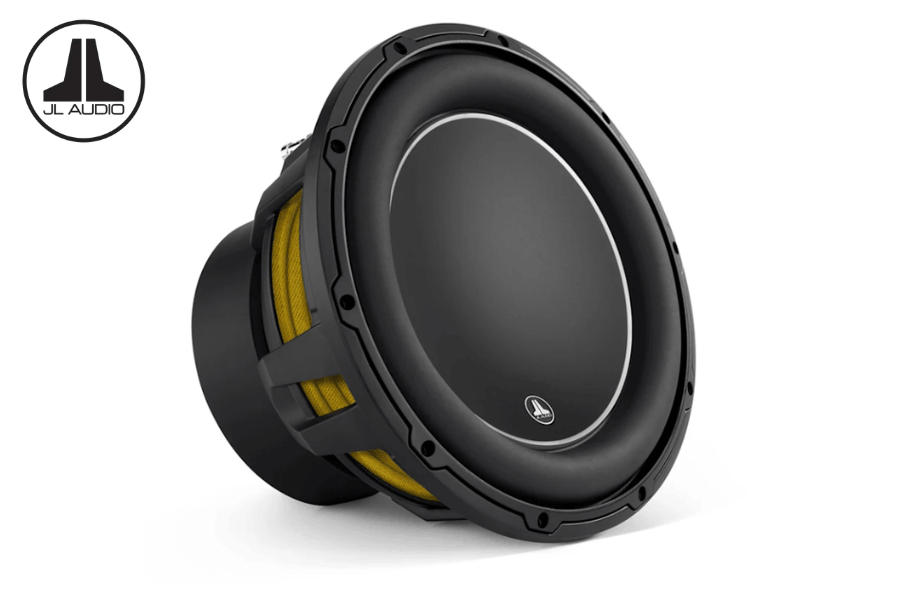 JL Audio 12W6v3-D4 12" W6v3 Dual 4 Ohm Car Subwoofer Driver – 600W RMS
