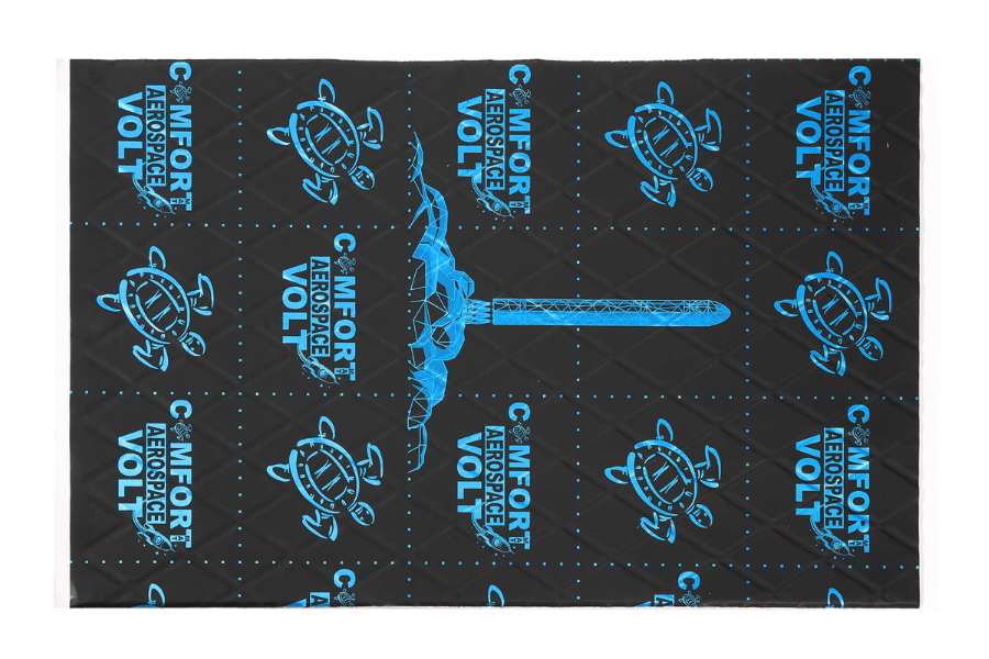 Comfort Mat Aerospace Volt 2.5mm Lightweight Sound Deadening Sheets (Pack of 10)