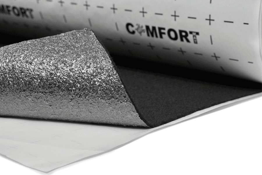 Comfort Mat Black Speaker Box & Boot Carpet with Adhesive Backing (1.5m x 10m Roll)