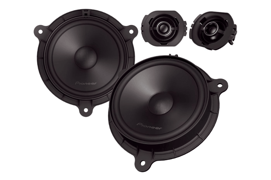 Pioneer TS-Q160C-VW 16.5cm Perfect Fit Component Speakers for Renault, Nissan, Dacia and Lada
