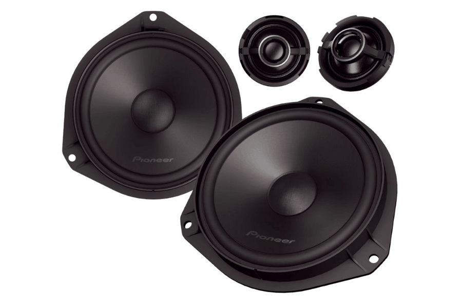 Pioneer TS-Q160C-FT 16.5cm Perfect Fit Component Speakers for Fiat, Alfa Romeo